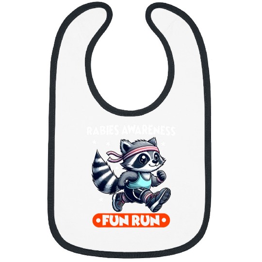 Rabies Awareness Fun Run Raccoon Edition Bibs