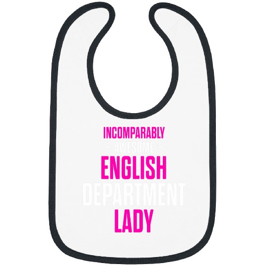 English Department Teacher School Staff 40 Bibs