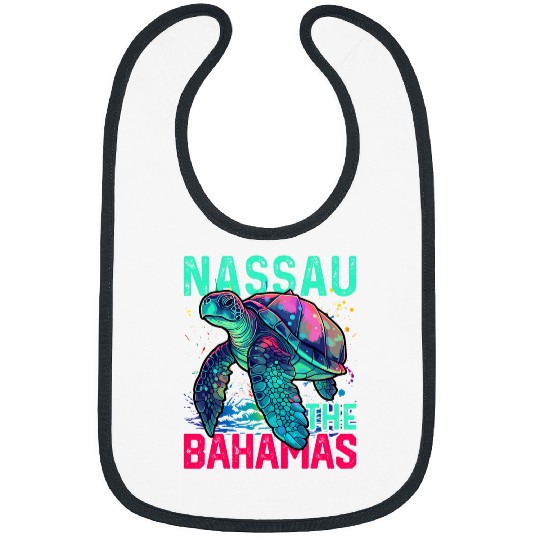 Turtle Pet Nassau Bahamas Sea Turtle Bahamas Souvenirs Bahamas 1 Bibs