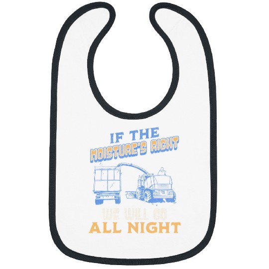 Combine Driving Harvest Funny Farming If The Moistures 3 Bibs