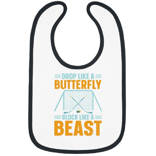 Drop Like A Butterfly Block Like A Beast Ice Hockey 26 Bibs