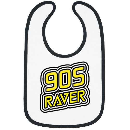 90s Raver Acid House EDM Classic House Music Bibs