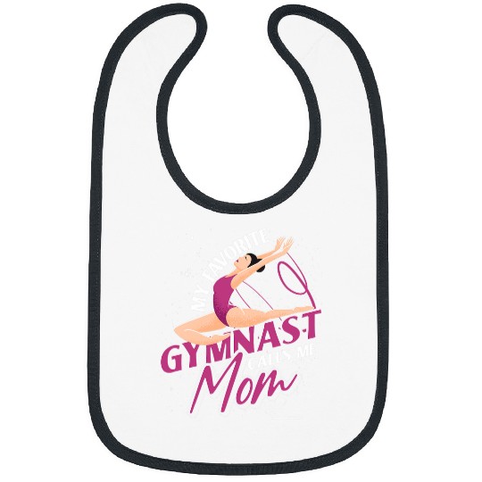 Acrobatic Sport Gymnastics Mom Mothers Day Gymnast Bibs