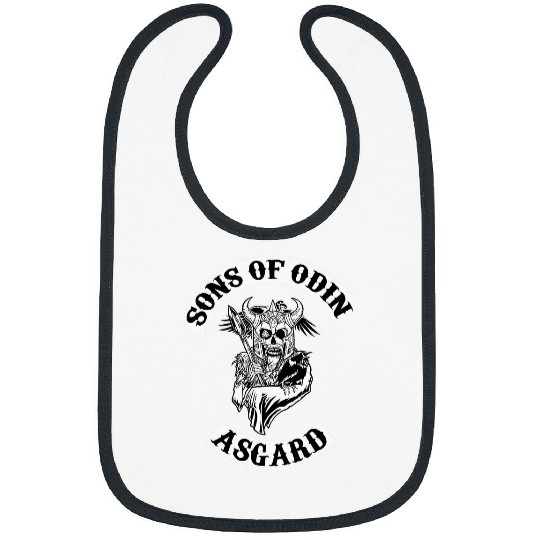 Sons of Odin Asgard Valhalla Wotan Viking Nortica Bibs