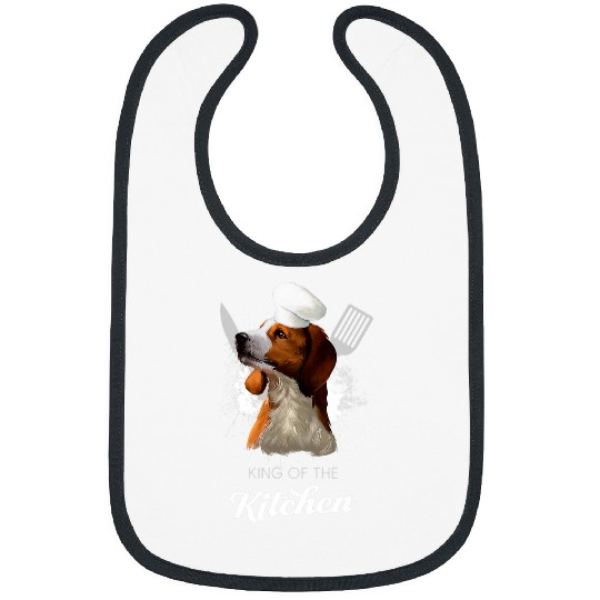 American English Coonhound King of the Kitchen Cooking Dog Bibs