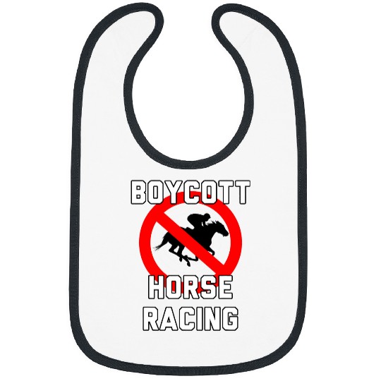 Horse Lover Animal Rights Equestrian Advocacy Boycott Horse Racing Bibs