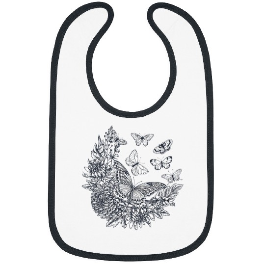 Butterfly Fairy Grunge Fairycore Aesthetic Goth Cottagecore 25 Bibs