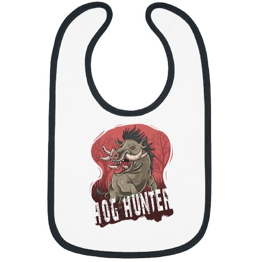 Hog Hunter Hog Hunting Boar Hunting Pig 21 Bibs
