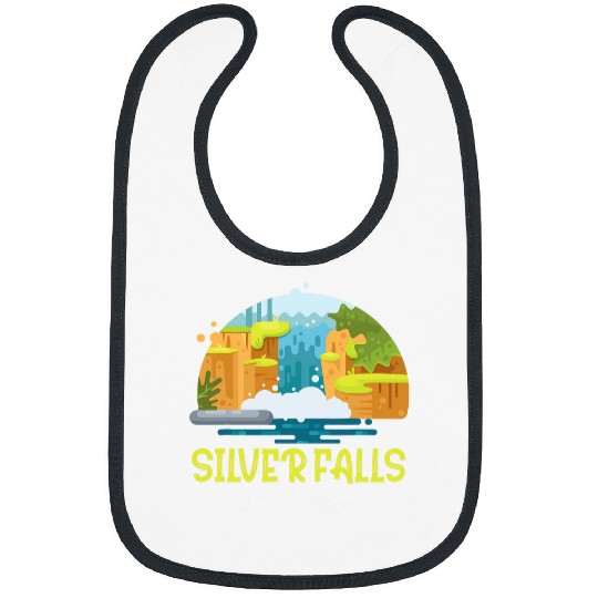 Oregon Waterfalls Silver Falls State Park Souvenir Bibs