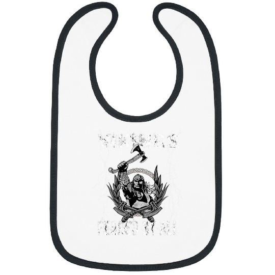 Vikings are Feared By All Odin Wodan Thor Valhalla Viking Bibs