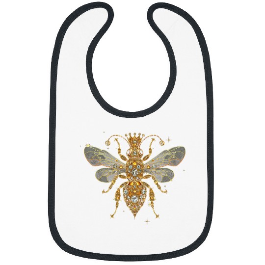 Queen Bee Jewelry Jewels Cute Beekeeping Beekeeper Bibs