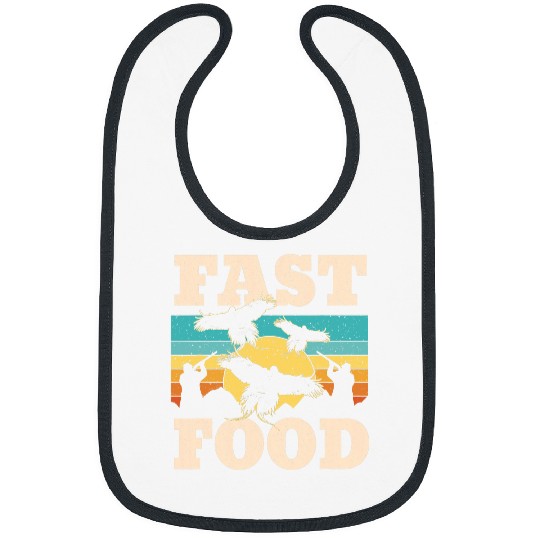 Pheasant Hunting Season Bird Hunter Fast Food Bibs