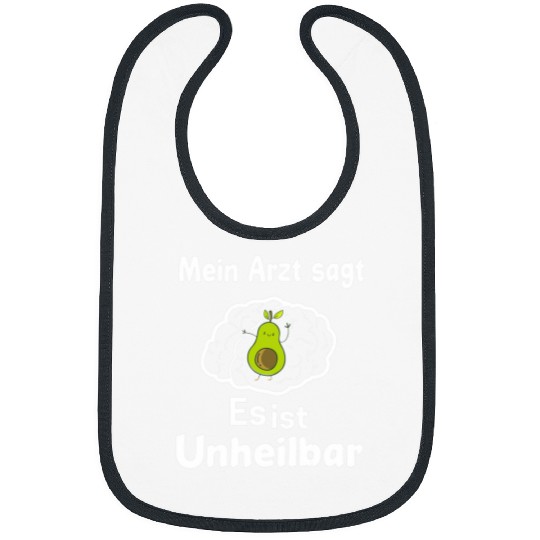 Lacrosse Gift Avocado Food Lifestyle Vegetable Plant 26 Bibs