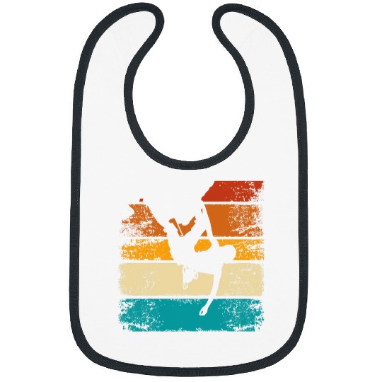 Climbing Rope Retro Mountain Climbing Bouldering Boulderer 1 Bibs