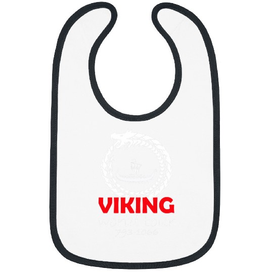 Viking World Tour Funny Norse Ship Product Bibs