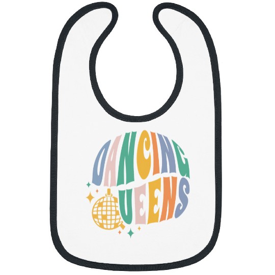 90s Girl Retro Dancing 1990s Mixtape Queen Lover Dance Bibs