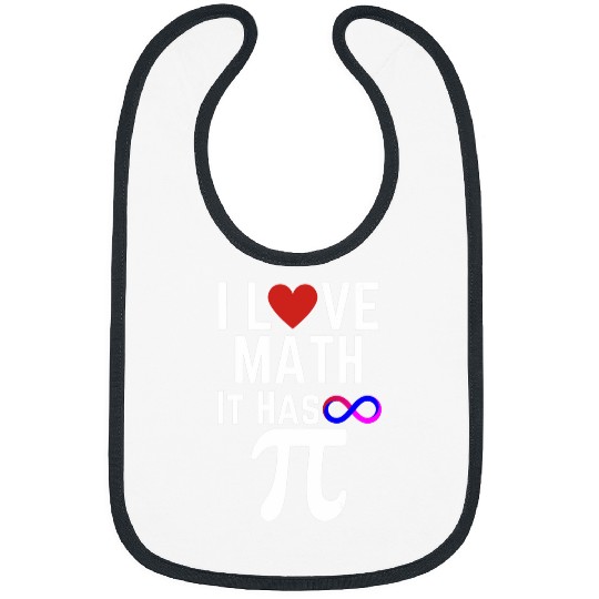 Funny Pi Day I Love Math It Has Infinite Pi Nerd Jokes STEM Bibs