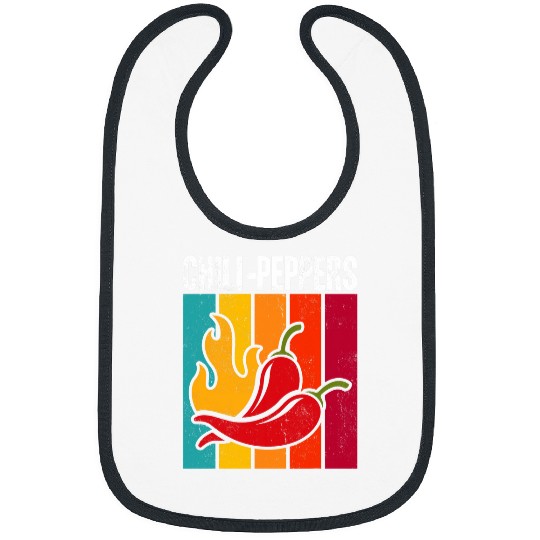 Lacrosse Gift ChiliPepper Hot Food Peppers Spicy Food Chili Pepper Bibs
