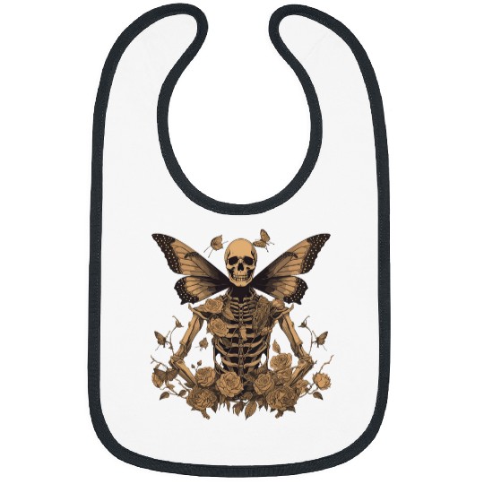 Fairy Grunge Fairycore Aesthetic Skeletons Butterfly Moth Bibs