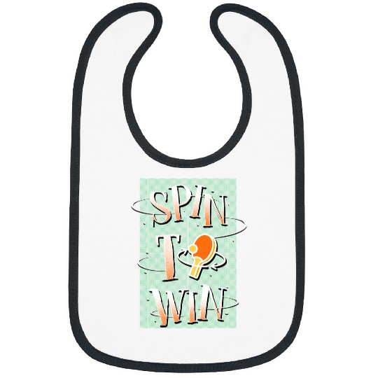 Spin To Win I Ping Pong 5 Bibs