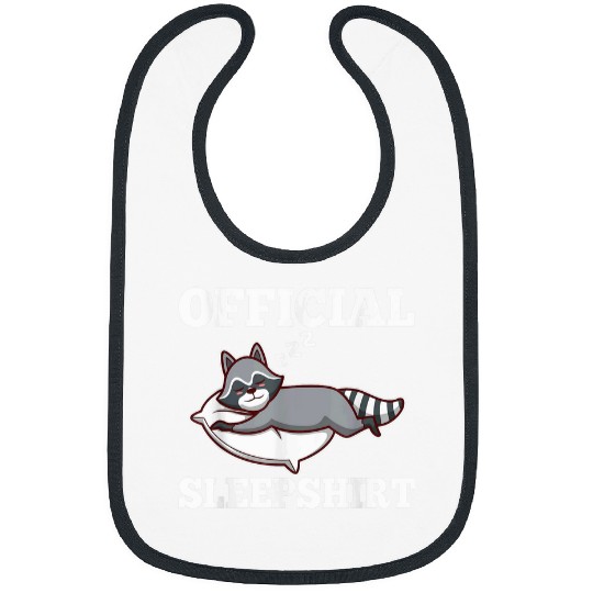 Raccoon Pet Official sleep Raccoon 3 Bibs