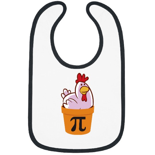 Chicken Lover Pot Pi Funny Math 3 14 Math Day Chicken Pot Pie Bibs