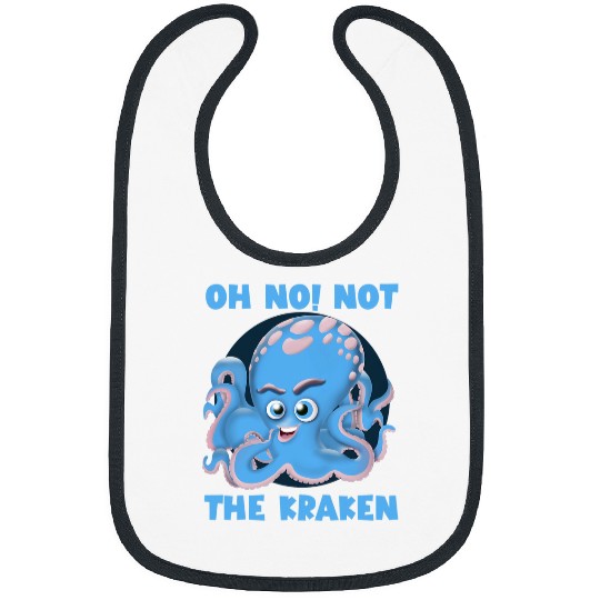 Oh No Not The Kraken Octopus Bibs