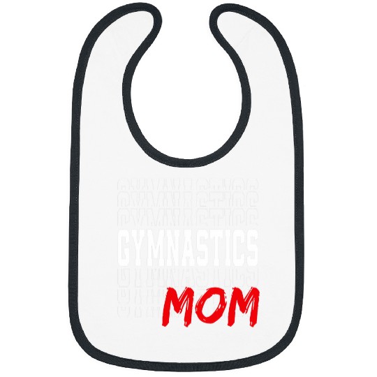 Gymnastics Mom For Gymnastic Mother Parents 2 Bibs