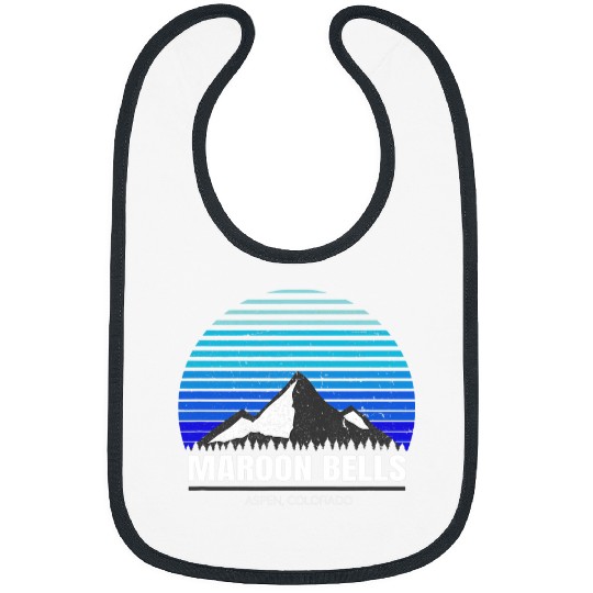 Hiking Hiker Maroon Bells Colorado Bluebird Day Aspen CO Hike Bibs