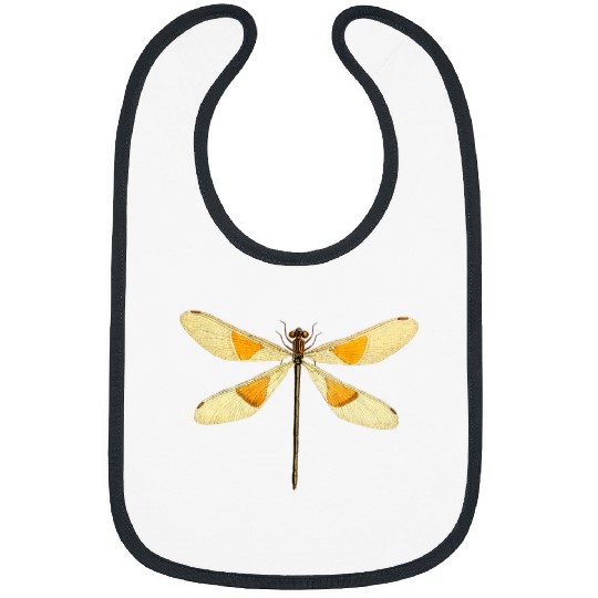 Cute dragonfly wings antique dragonfly illustration 24 Bibs