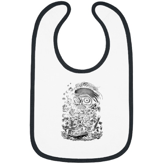 Dark Art Grunge Goth Gothic Girl Horror 9 Bibs
