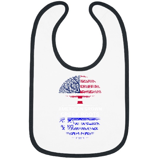 American Greek Roots USA Greek Bibs