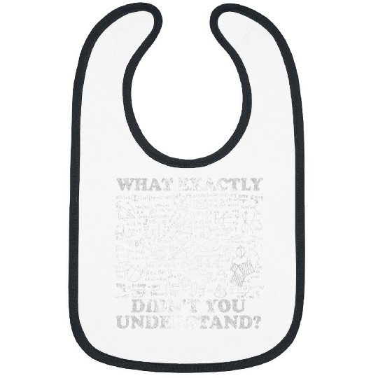 Funny Science Physics Math Mathematics Formulas Bibs