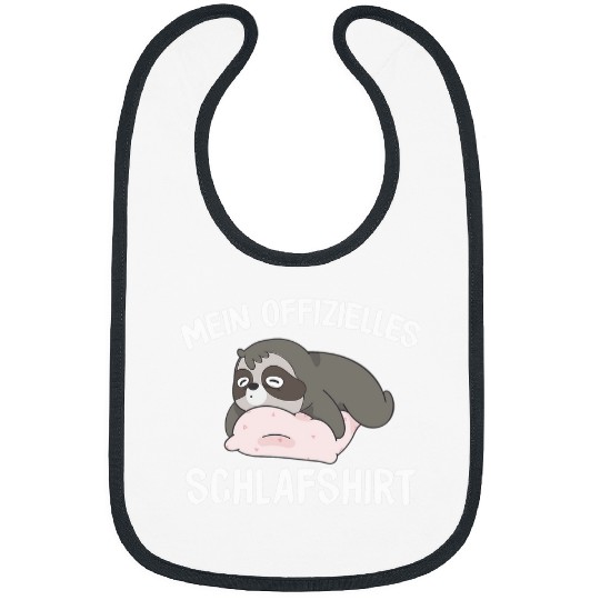 Sloth Pet My Official Sleep Cute Sleep Animal Bibs