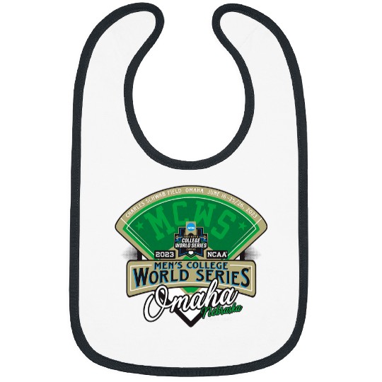 College World Series Baseball MCWS Officially Licensed Bibs