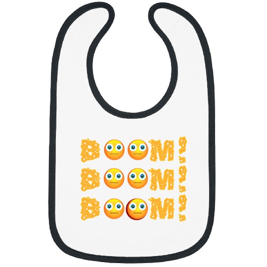 BOOM BOOM BOOM 2Funny EDM Acid House Techno Music Bibs
