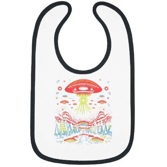 vintages UFO Alien Area 51 Space Mayan Aztec Desert 32 Bibs