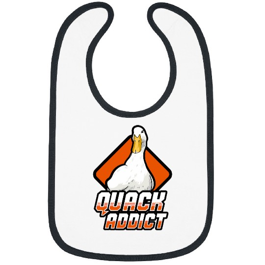 Duck Pet Quote Humorous Duck Lover Saying Bibs