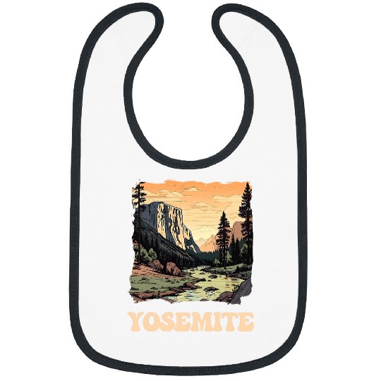 Yosemite National Park Adventure Hiking Nature Design Bibs