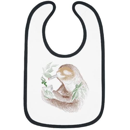 Sloth Pet Chilling In Love with Mary Jane Bibs