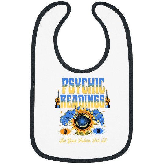 Psychic Readings Fortune Teller Tarot Crystal Ball 1 Bibs
