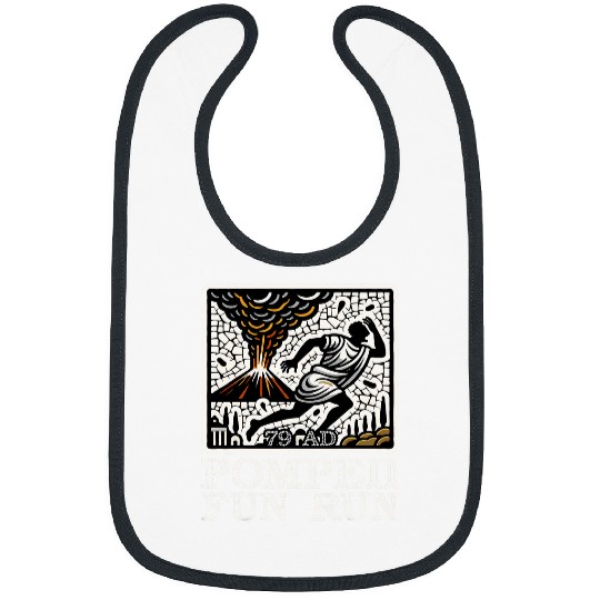 Pompeii Fun Run History Geography Volcanologist Volcanology Bibs