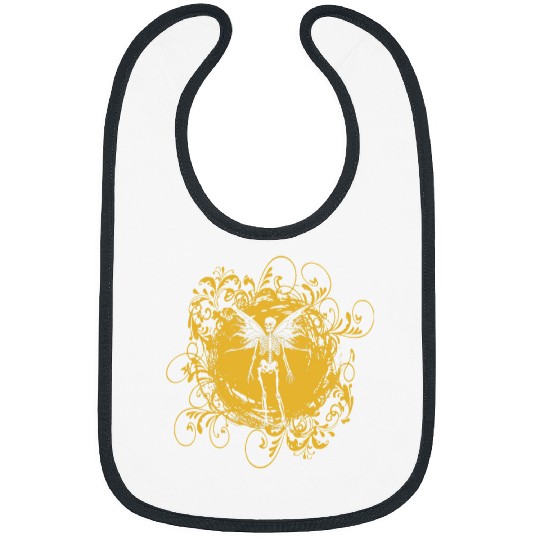 Fairy Grunge Fairycore Aesthetic Skeletons Butterfly Gothic 6 Bibs