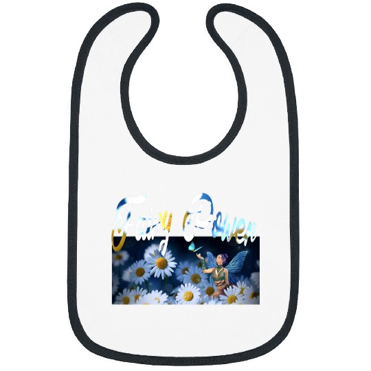 Fairy Power Daisy Garden Butterfly Cottagecore Fairy Tale Bibs