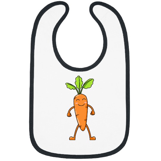 Lacrosse Gift Carrot Vegetable Botanists Vegans Botanists Bibs