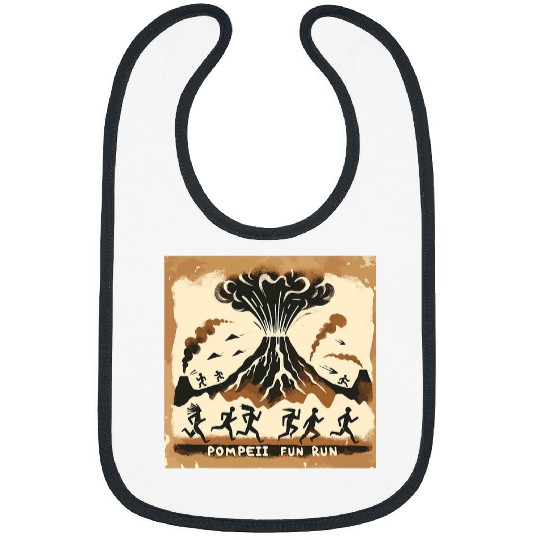Pompeii Fun Run Geography Volcanologist Volcanology Bibs
