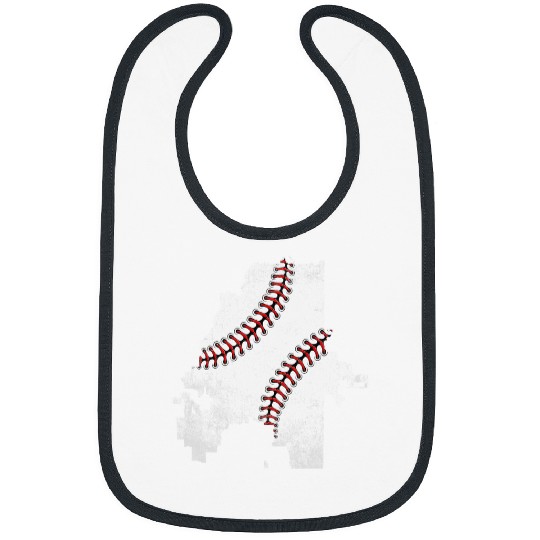 Atlanta State Funny vintages Baseball Lover and Fans Bibs