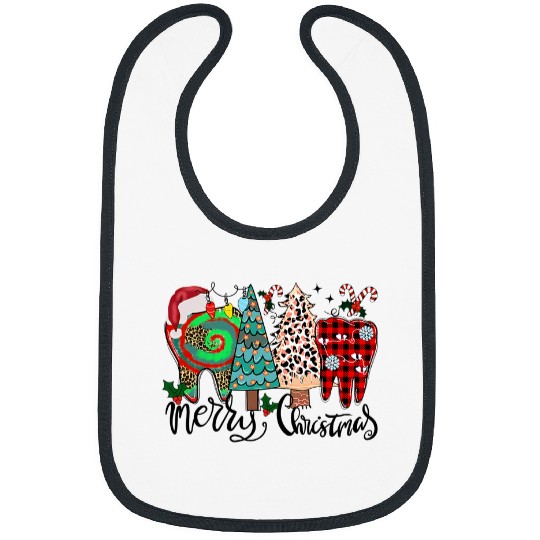 Dental Christmas Merry Christmas Dental Assistant dentists 22 Bibs
