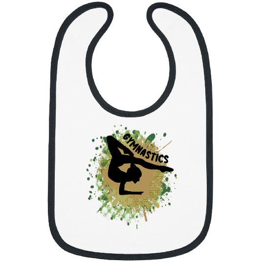 Gymnastics Gymnasts Boyish Tomboy Handstand Coachs Mom Camo Bibs