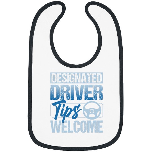 Designated Driver For Driving Volunteer Gift 2 Bibs